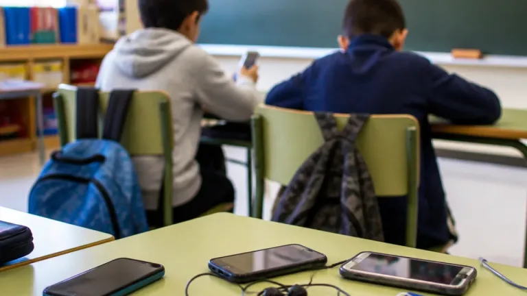 Más de la mitad del alumnado de Primaria en Castilla y León ya tiene móvil, según UNICEF