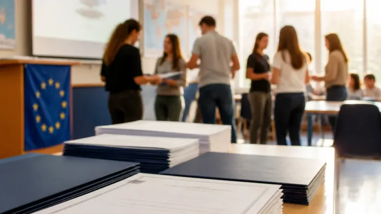 La EOI de Palencia celebra los Erasmus Days y entrega certificados a participantes de movilidades