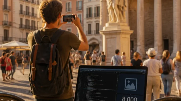 Un Erasmus en Roma impulsa AnyArt, la app de un estudiante de la USC para identificar arte