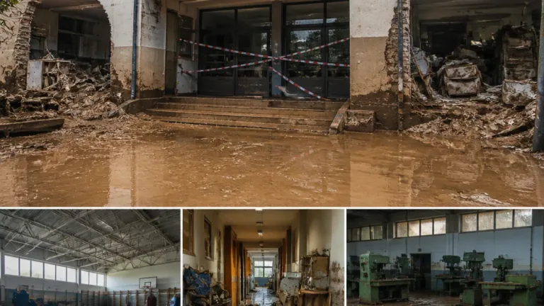 El IES Gabriel Císcar seguirá cerrado tras las inundaciones: daños en planta baja y equipo docente movilizado