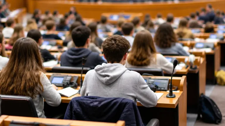 Veintidós alumnos del IES Gilabert de Centelles representan a España en Euroscola en Estrasburgo