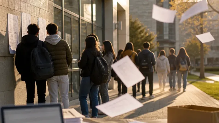 Las notas de corte en Galicia bajan en cuatro de cada diez grados durante la matriculación